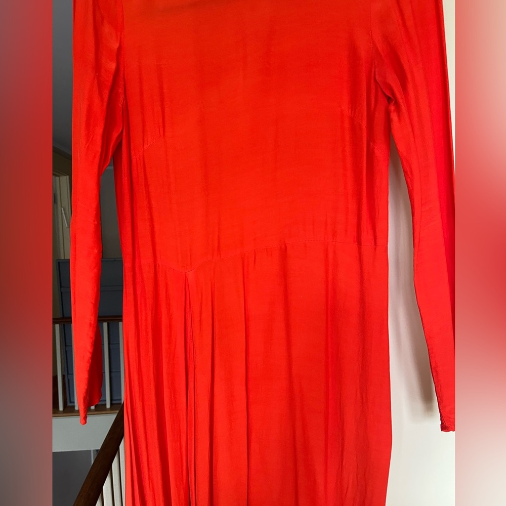 H&M Orange Asymmetrical Hem Dress - Picture 2 of 5